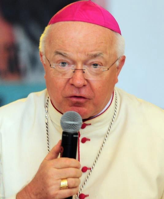 Former Archbishop Jozef Wesolowski was found dead Aug. 28 in the Vatican residence where he was awaiting trial on charges of child sexual abuse and possession of child pornography. He is pictured in a Sept. 26, 2013 file photo.  (CNS photo/Danny Polanco, handout via EPA) 