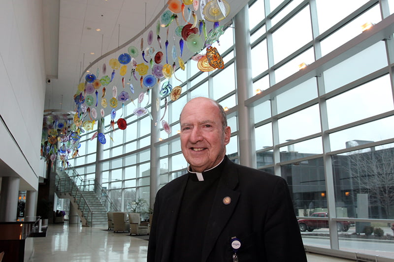 Father Jerry Spencer spent a lifetime caring for the sick