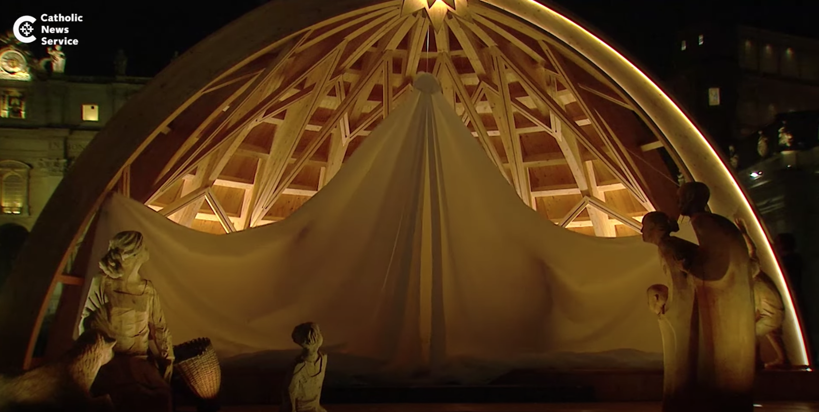 Vatican reveals Nativity scene, lights tree The Leaven Catholic Newspaper