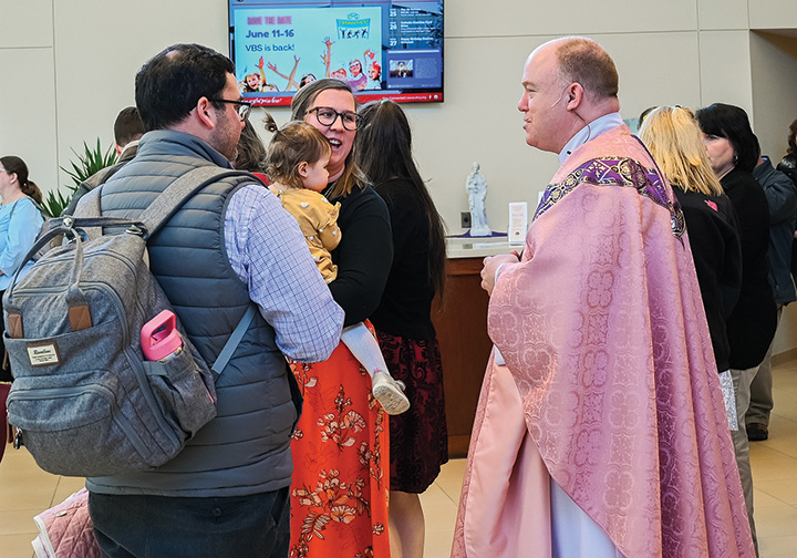 Shawnee Parish Blessing Takes Pastor Archbishop Back In Time The