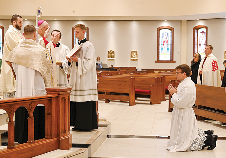 Seminarian moves one step closer to the priesthood - The Leaven ...