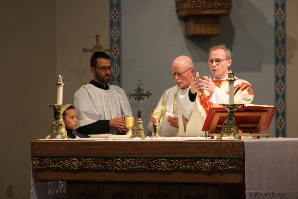 Father son duo provides example in serving Mass together - The Leaven ...