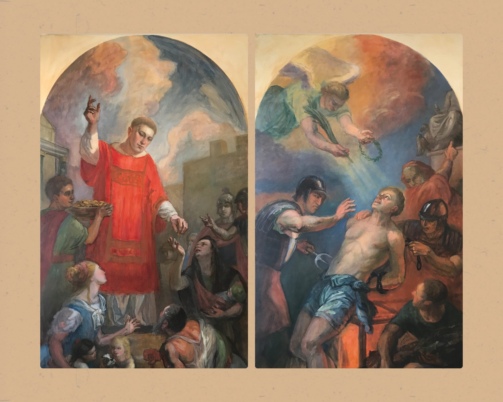 Easton parish renovation starts with art