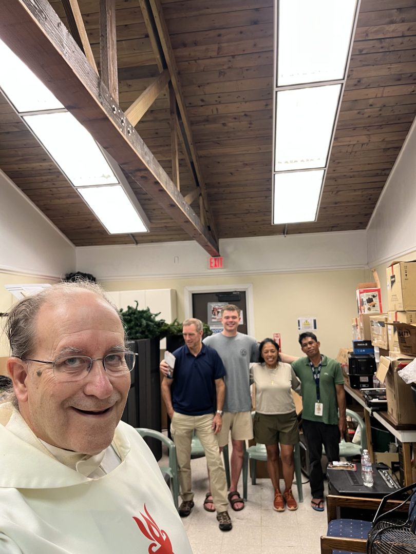 Father Daniel Routhier Father Dan Gardner spends retirement ministering in the Marshall ...