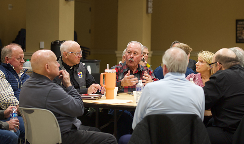 Archbishop outlines new pastoral plan at archdiocesan-wide deanery meeting